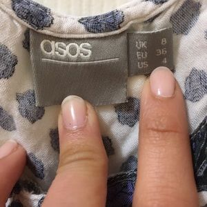Mini ASOS wide leg romper